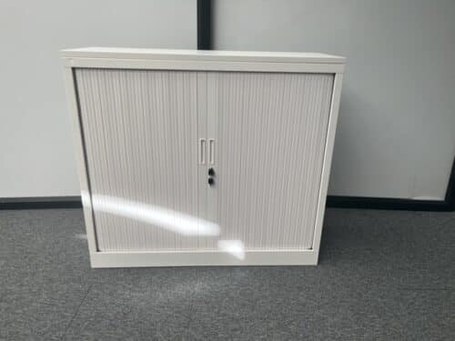 Roldeurkast 105x120 (Wit)