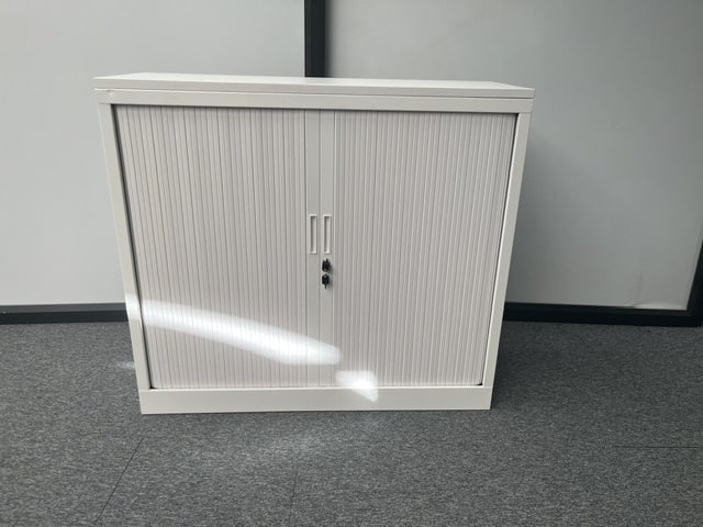 Roldeurkast 105x120 (Wit)