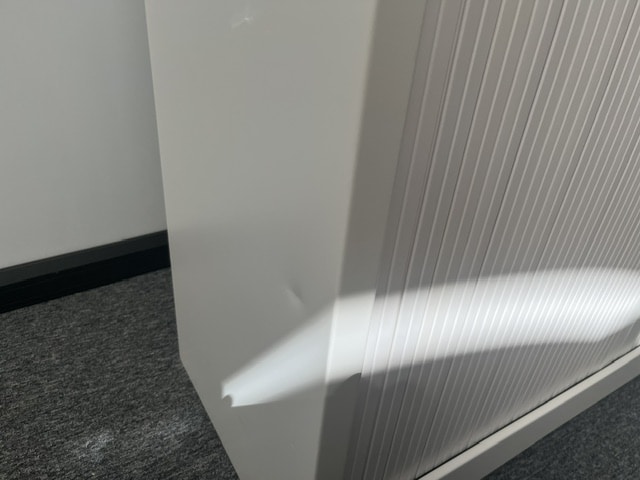Roldeurkast 105x120 (Wit)