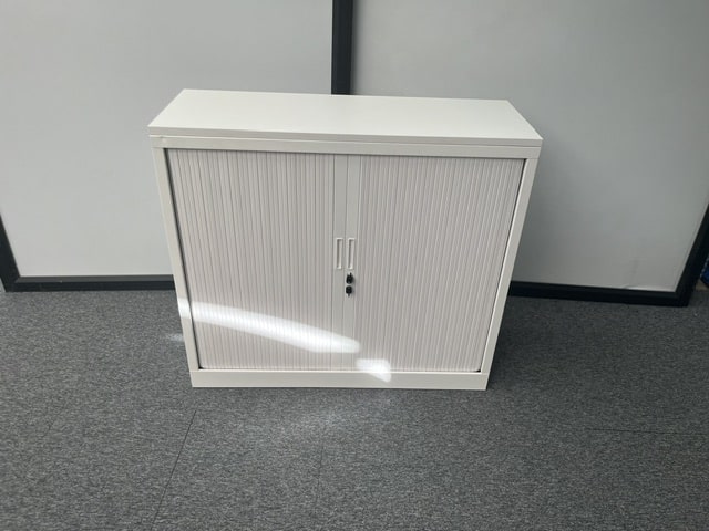Roldeurkast 105x120 (Wit)