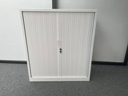 Roldeurkast wit 135H